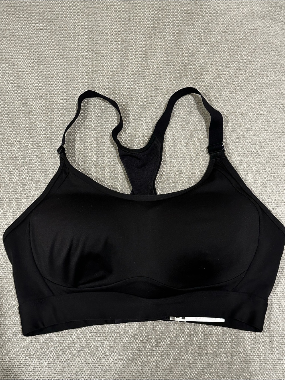 Gymshark Black Racerback Sports Bra